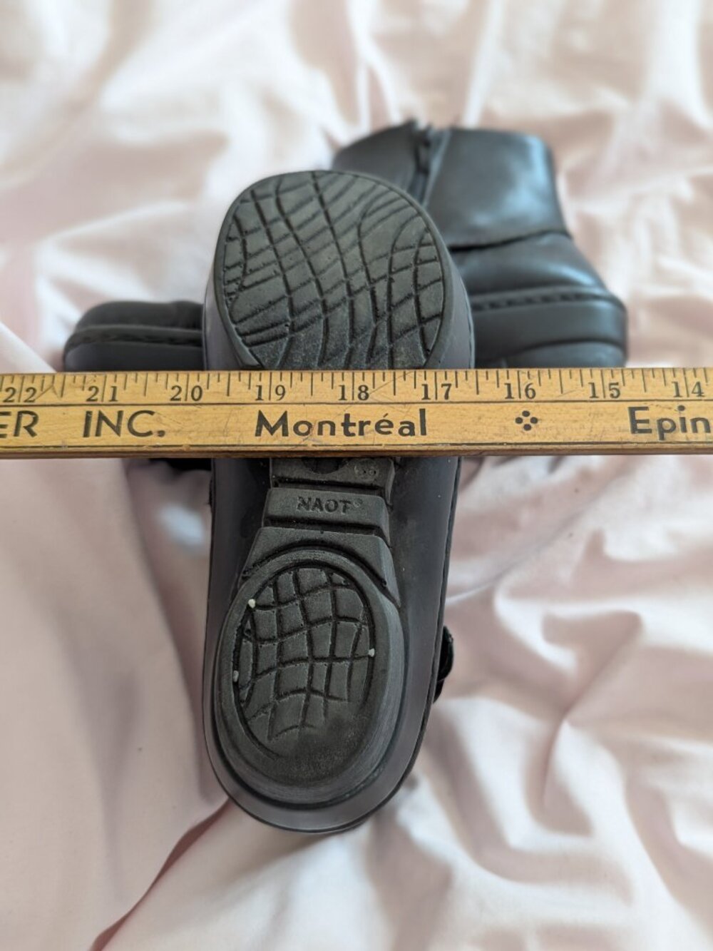 NAOT Black Leather Ankle Boots 36 - Picture 11 of 16